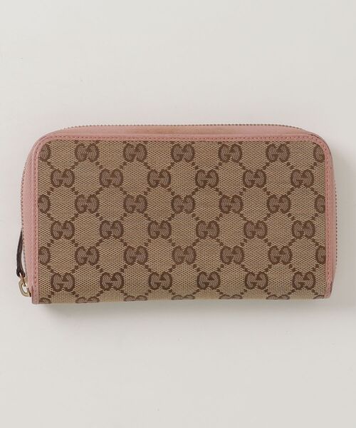 グッチ GUCCI GGキャンバス 長財布 ベージュ GUCCI（グッチ） GGキャンバス 長財布 - ベージュ レディース