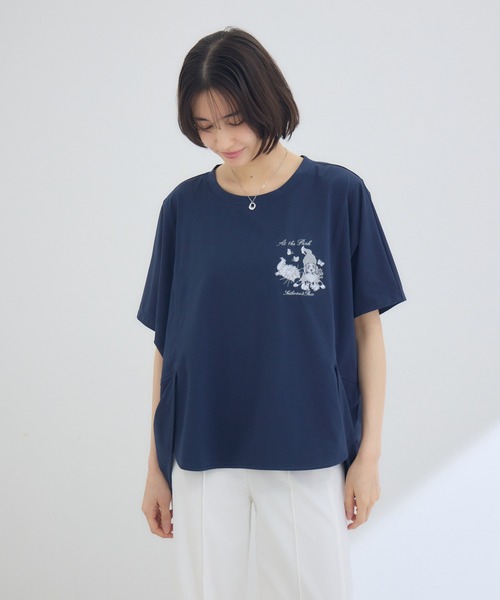 Katharine ロゴTシャツ 半袖 KATHARINE ROSS（キャサリンロス） tシャツ 半袖 「KATHARINE ROSS