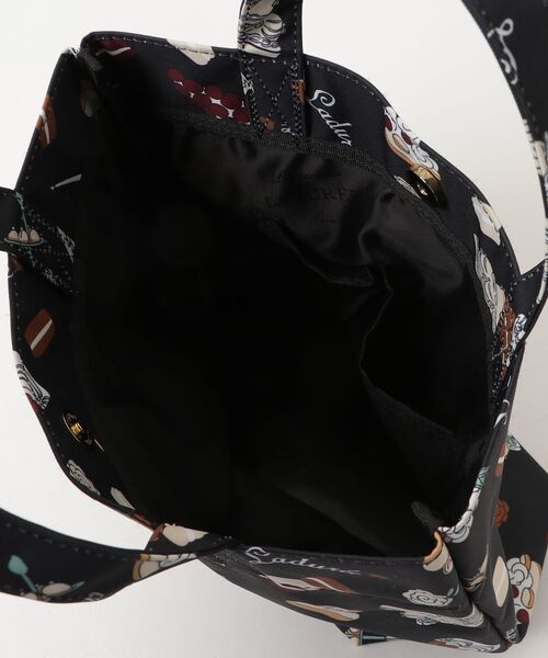 「LADUREE」 ハンドバッグ - ブラック レディース_画像4