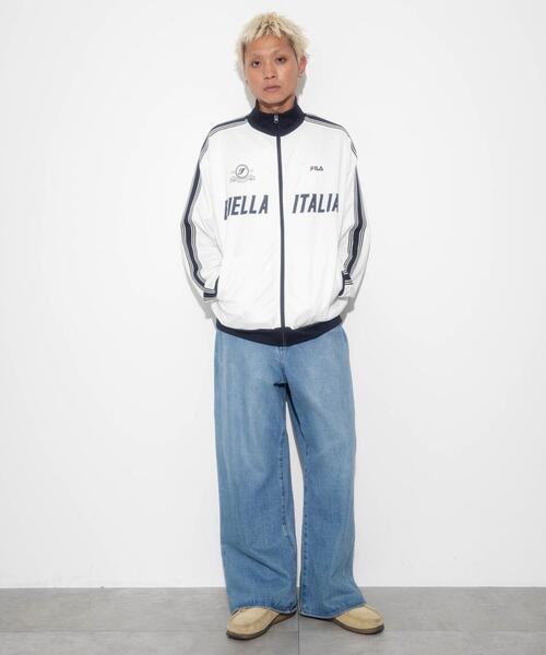 FILA（フィラ） ジャージブルゾン LARGE ブラック メンズ : ZOZOTOWN 