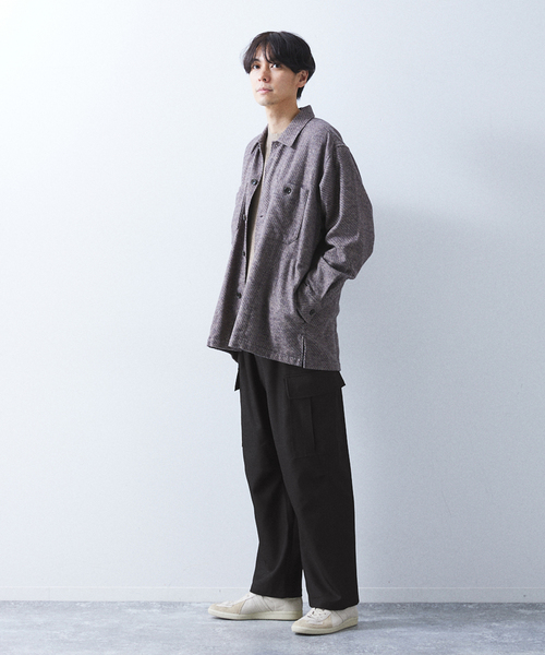 「417 EDIFICE」 カーゴパンツ LARGE グレー メンズ_画像2