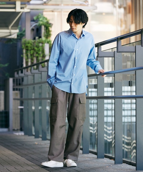 「417 EDIFICE」 カーゴパンツ LARGE グレー メンズ_画像5