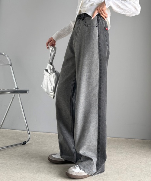 「Java」 デニムパンツ X-LARGE ブルー レディース_画像2
