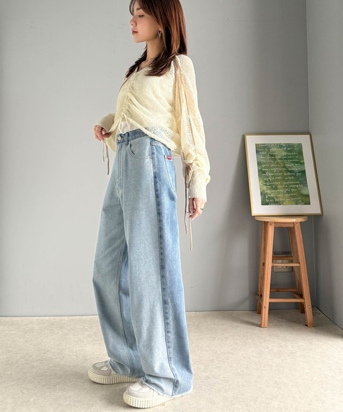 「Java」 デニムパンツ X-LARGE ブルー レディース_画像7