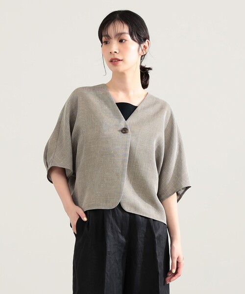Demi-Luxe BEAMS（デミルクス ビームス） コート アウター ツイード