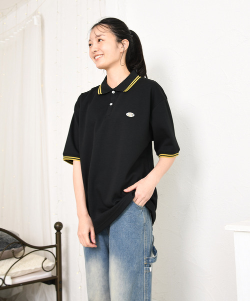 315【人気デザイン】ディオール‪☆CD刺繍入りポロシャツ 希少ネイビー 現行 Dickies（ディッキーズ） ポロシャツ ポロ 「neos」GENUINE DICKIES