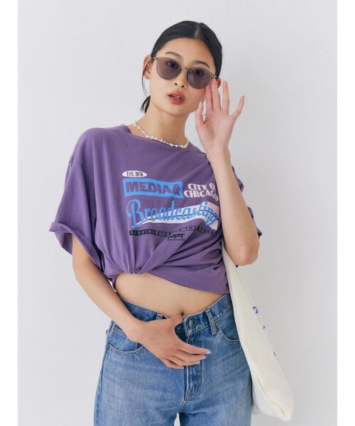 tシャツ 半袖 ロゴアソートハーフスリーブTee レディース | Ungrid