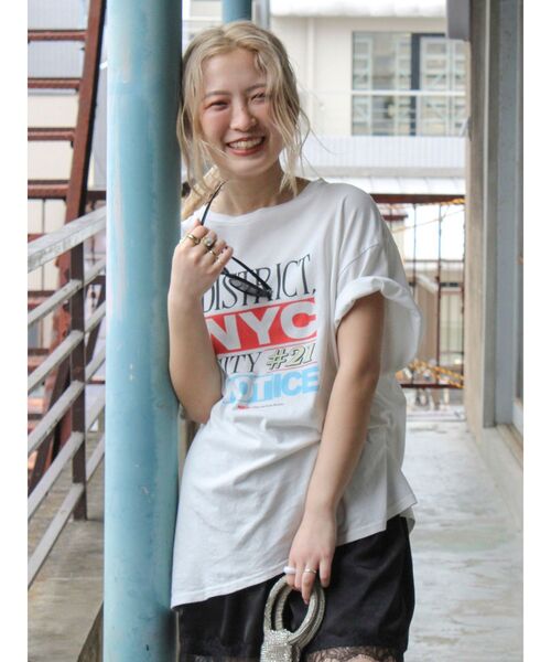 tシャツ 半袖 ロゴアソートハーフスリーブTee レディース | Ungrid | 21