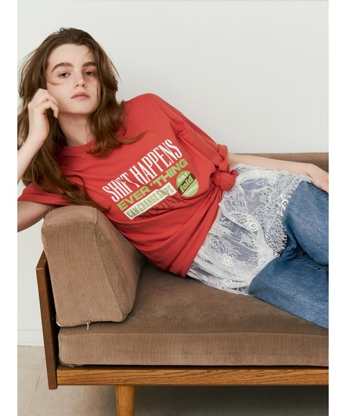 tシャツ 半袖 ロゴアソートハーフスリーブTee レディース | Ungrid | 19