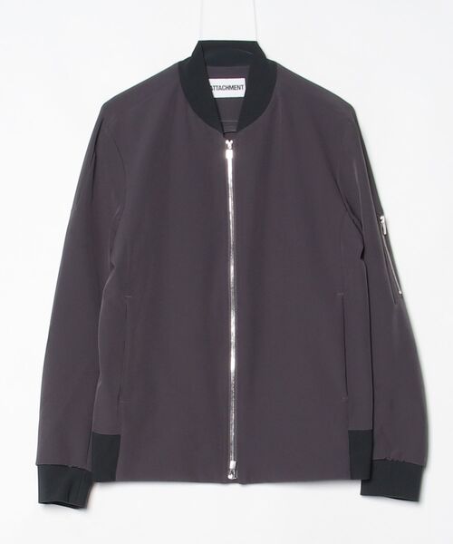 ATTACHMENT MA-1 グレー　サイズ3 ATTACHMENT（アタッチメント） ジャケット 1 グレー メンズ : ZOZOTOWN