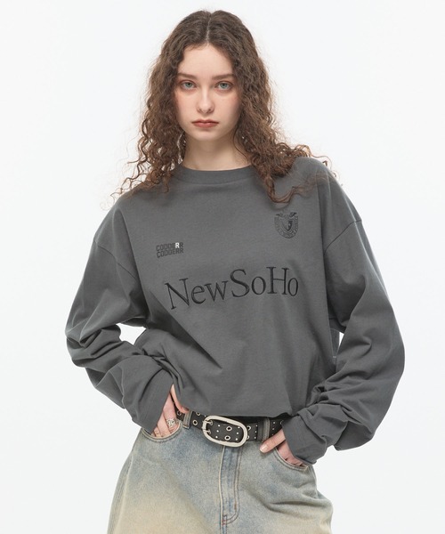 「CODDERR」 長袖Tシャツ L レッド メンズ_画像6