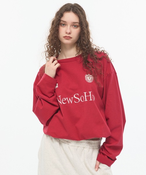 「CODDERR」 長袖Tシャツ L レッド メンズ_画像7