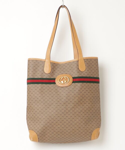 美品✨グッチ トートバッグ GGスプリーム シェリーライン インターロッキング GUCCI（グッチ） GGスプリーム シェリーライン トートバッグ