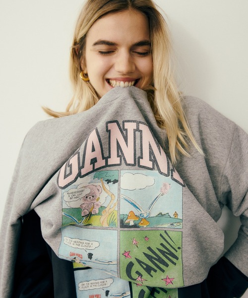 GANNI（ガニー） トレーナー スウェット 「GANNI for ADAM ET ROPE 