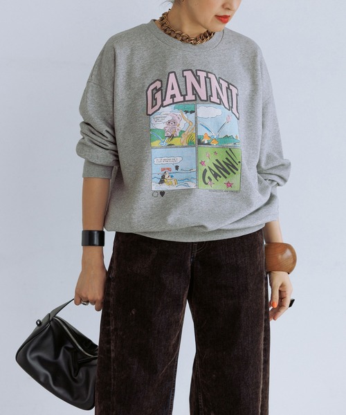 GANNI（ガニー） トレーナー スウェット 「GANNI for ADAM ET ROPE 