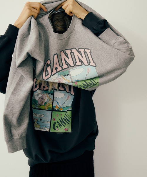 GANNI（ガニー） トレーナー スウェット 「GANNI for ADAM ET ROPE