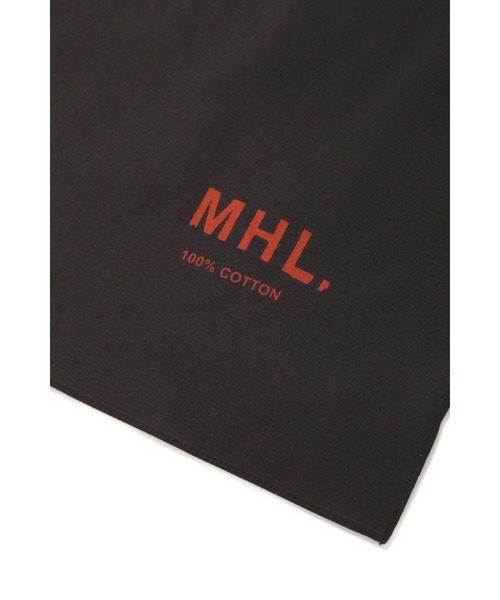「MHL.」 スカーフ FREE オリーブ レディース_画像3