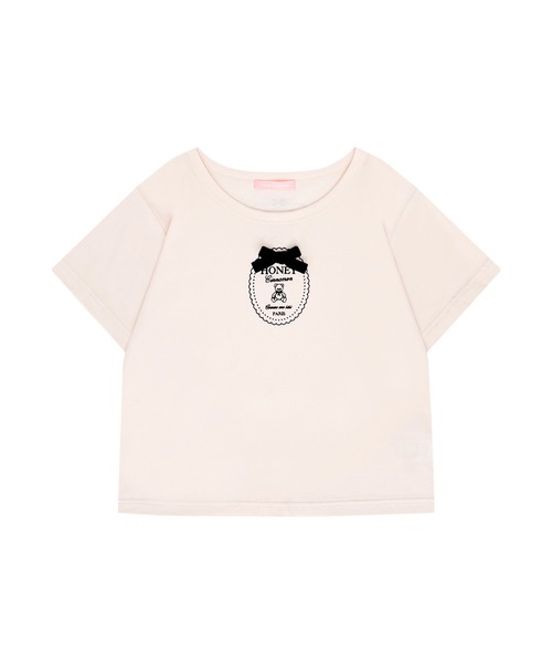 「Honey Cinnamon」 半袖Tシャツ FREE ピンク レディース_画像4