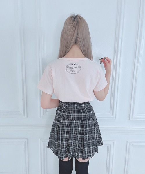 「Honey Cinnamon」 半袖Tシャツ FREE ピンク レディース_画像5