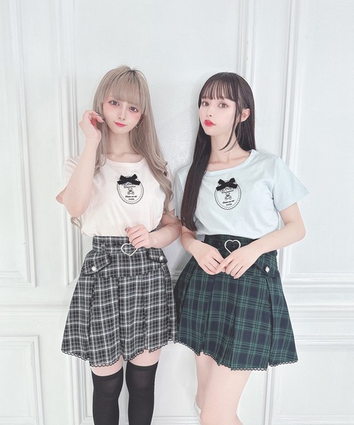 「Honey Cinnamon」 半袖Tシャツ FREE ピンク レディース_画像6