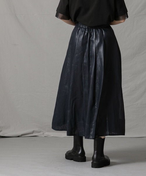 「Gready Brilliant」 「AuieF」ロングスカート 38 ブラウン レディース_画像4