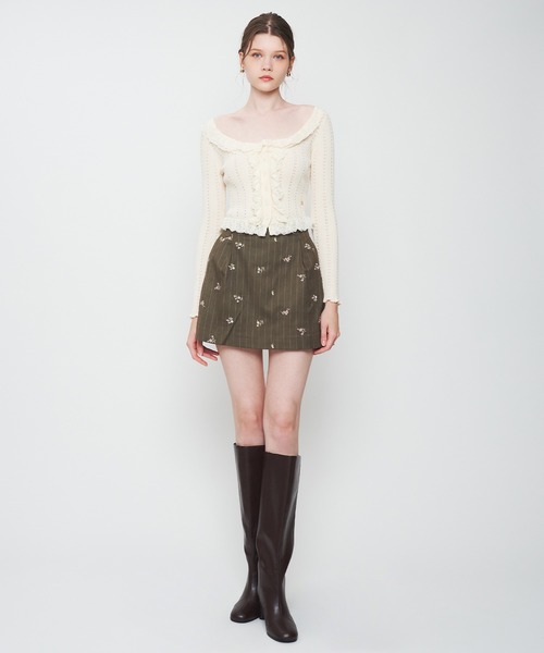 「DEICY」 スカート 1 カーキ レディース_画像8