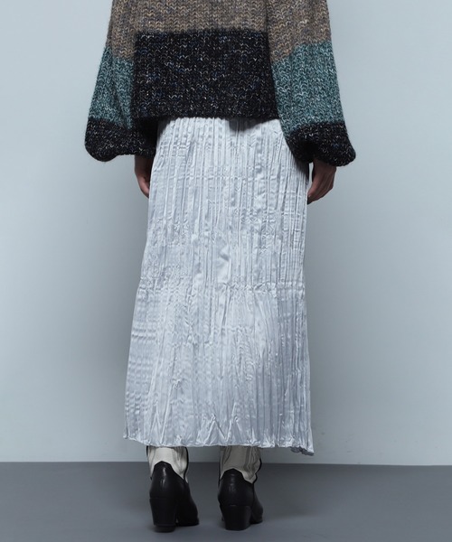 「ROSE BUD」 スカート ONE SIZE ライトグリーン レディース_画像8