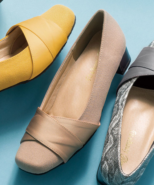 パンプス 外反母趾に優しいクロスデザインパンプス Zozotown Paypayモール店 通販 Paypayモール