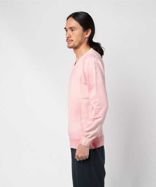 291295＝HOMME ニット 【ARETEX】×【291295=HOMME】 12GG 綿ニット 