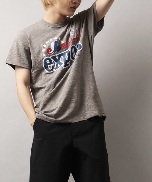 半袖Tシャツ メンズ 蝶プリント リベット ショルダーパッド 2色 improves｜SIDEWAY STANCE サイドウェイスタンス スケータークマ