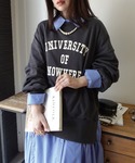 トレーナー スウェット サイドスリットビッグカ...の詳細画像3