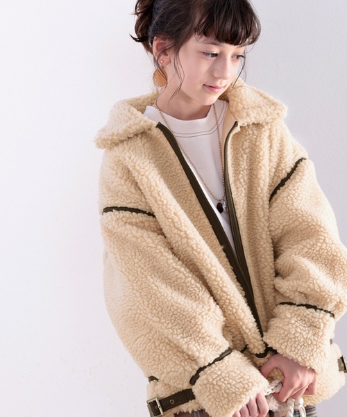 メーカー公式ショップ】 ボアジャケット ステラマッカートニー 【美品 激安本物 ファーコート 美品ステラマッカートニー 毛皮/ファーコート