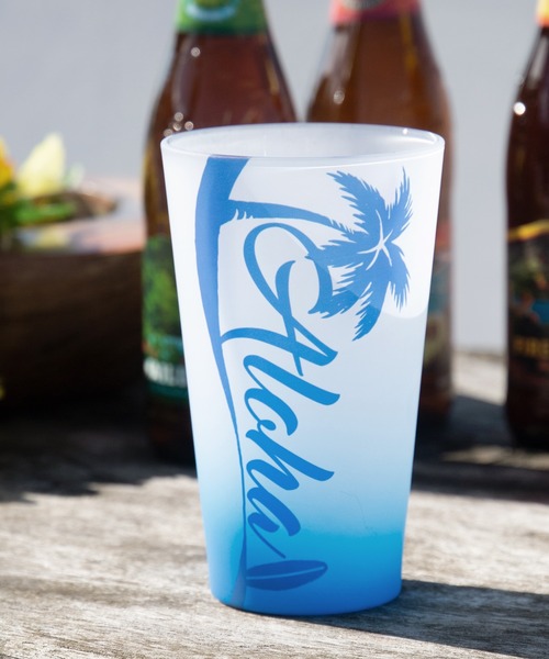 Kahiko（カヒコ） タンブラー 「Kahiko」グラデーションアロハグラス