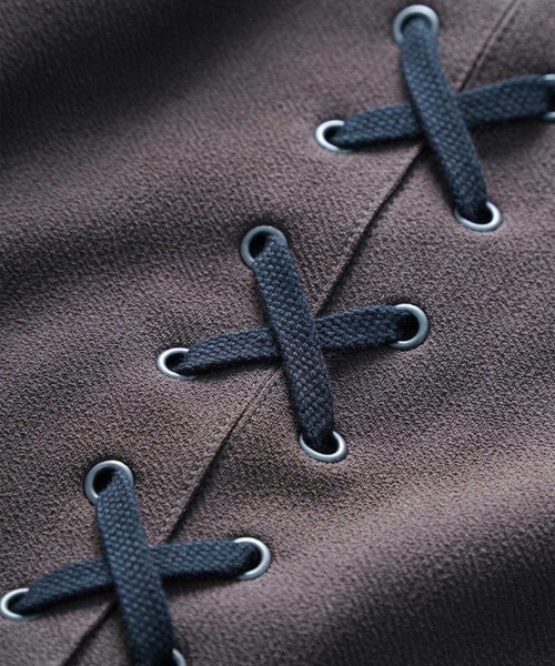 SHAREEF（シャリーフ） シャツ LACE-UP SHIRTS メンズ : ZOZOTOWN
