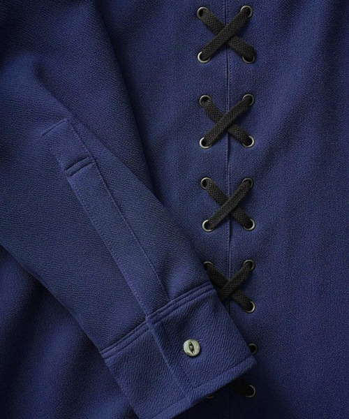 SHAREEF（シャリーフ） シャツ LACE-UP SHIRTS メンズ : ZOZOTOWN