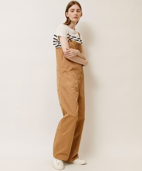 liilu サロペット24m LiiLU Liilu - Denim Jumpsuit(Ecru) | k&y for baby and kids