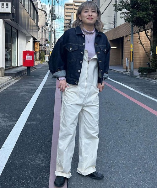 Johnbull サロペット オーバーオール ツイルチューブサロペット
