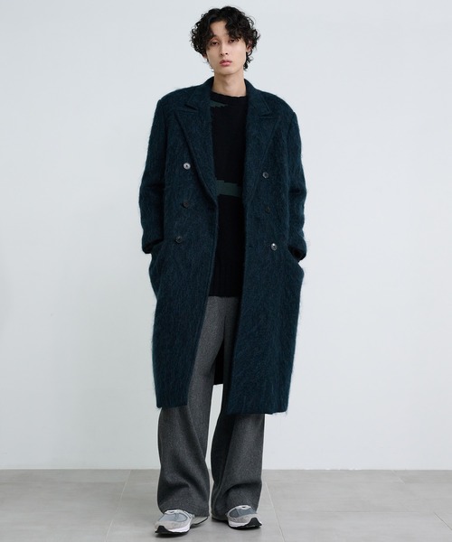 定価52800円 URBAN RESEARCH シャギーモヘヤチェスターコート 定価52800円 URBAN RESEARCH シャギーモヘヤチェスターコート