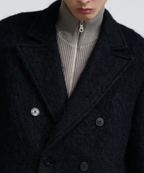 定価52800円 URBAN RESEARCH シャギーモヘヤチェスターコート モヘヤシャギーハーフチェスターコート|allureville OFFICIAL