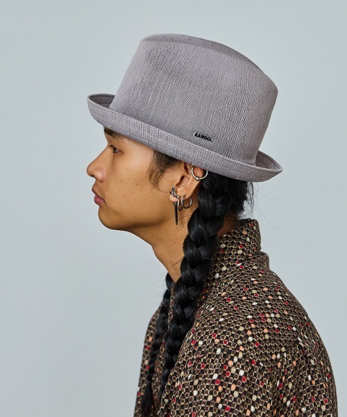 【超美品】KANGOL 定番TROPIC PLAYERメッシュ トリルビーハット KANGOL 帽子 ハット TROPIC PLAYER メンズ レディース