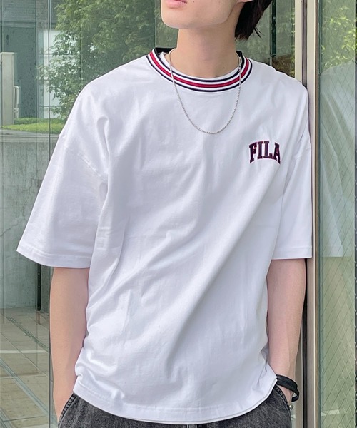 新品フィラロゴシャツ　Ｌ 楽天市場】FILA フィラ Tシャツ レディース 半袖 夏 春 ドライ