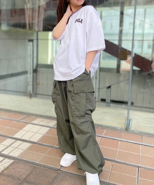 新品タグ付き　フィラ　半袖シャツ FILA tシャツ フィラ ブランド ロゴ ワンポイント 刺繍 ライン