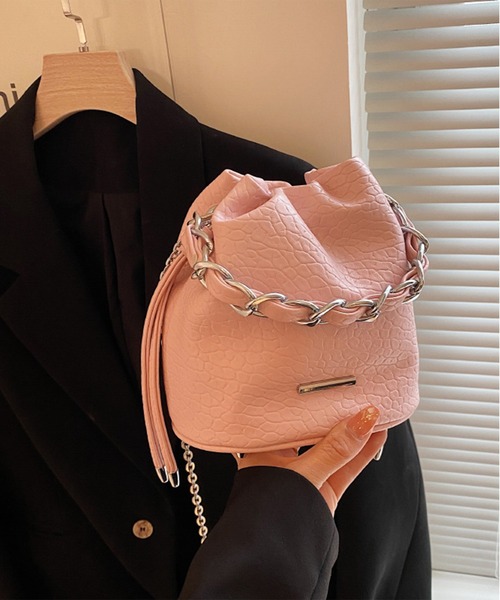 LA VORAGINE ショルダーバッグ バッグ 2way巾着 バケット