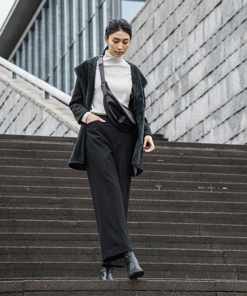 la.f（ラ・エフ） パンツ スラックス 「ピクシエスタ/洗濯機で