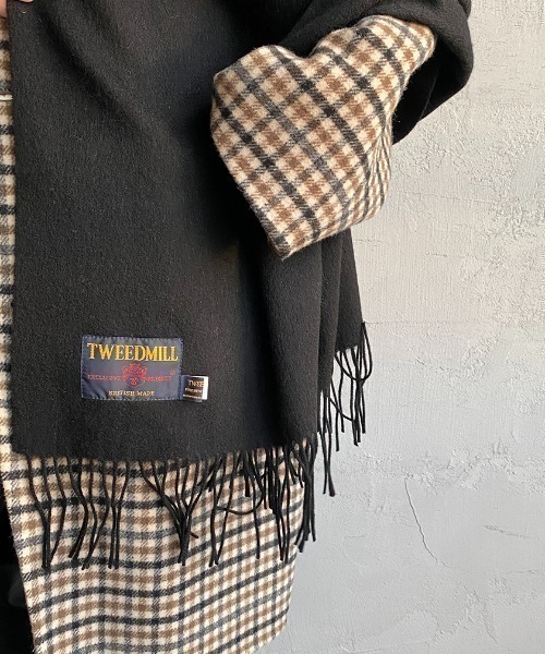 TWEED MILL（ツイードミル） ストール 70×190 大判ストール レディース