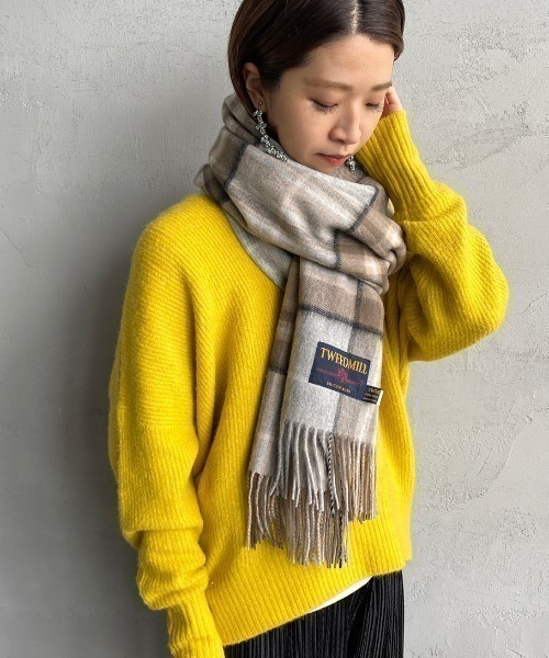 TWEED MILL（ツイードミル） ストール 70×190 大判ストール レディース