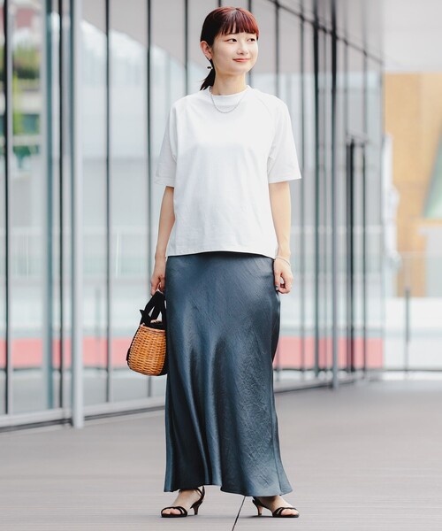 B：MING by BEAMS tシャツ B:MING / モックネック ラグラン T