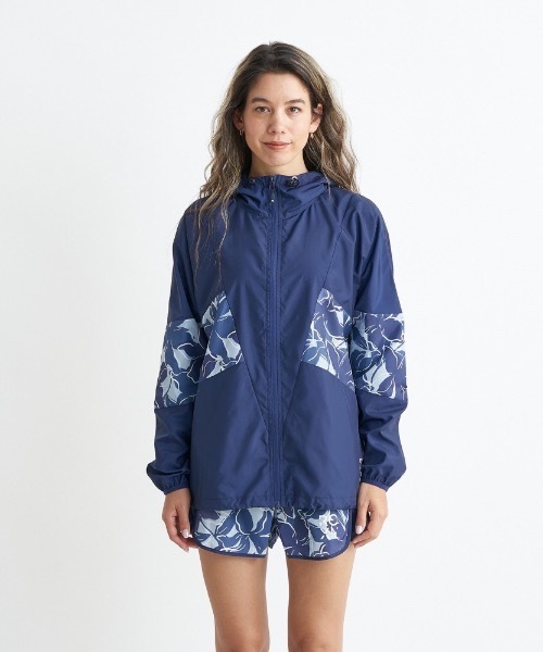 【美品】ROXY ロキシー ウインドブレーカー ブルゾン ジャケット ROXY（ロキシー） ブルゾン アウター SPIRITED JACKET/ロキシー撥水裾