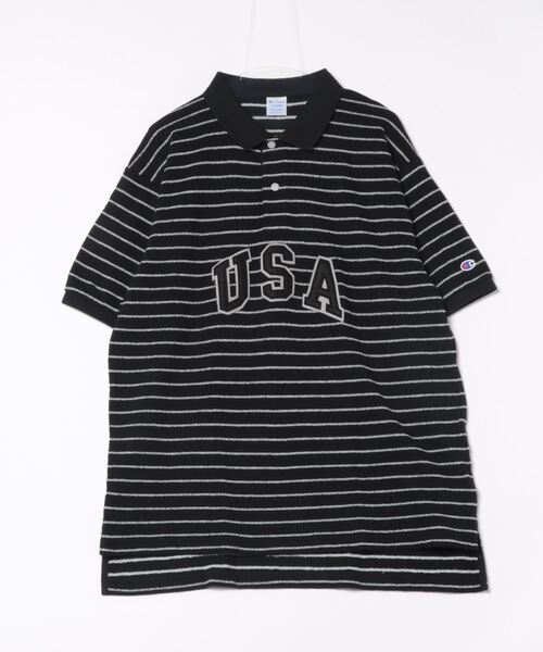 25SS ファッション ポロシャツ 「Champion」C3-Z308 POLO SHIRT