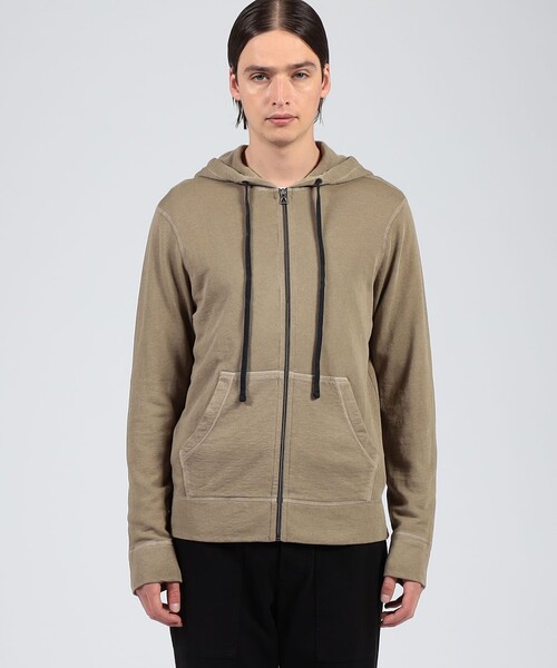 パーカー バックパイルスエット ジップアップパーカー MXA2130 メンズ  